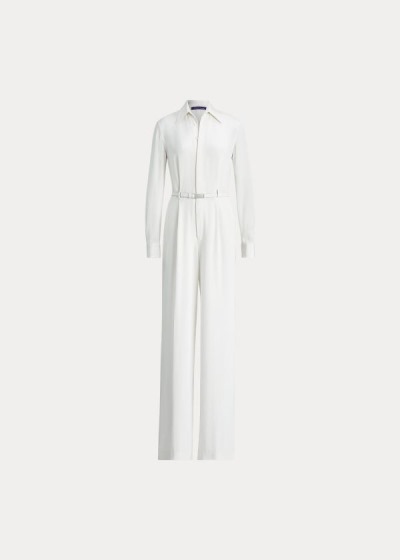 Ralph Lauren Asher Crepe Jumpsuit Dame Danmark (LTXGK5148)